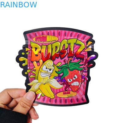 Großhandel Mautdruck Mylar Taschen 3,5 7g Stand-up Child Proof Tasche für Snack-Verpackungen