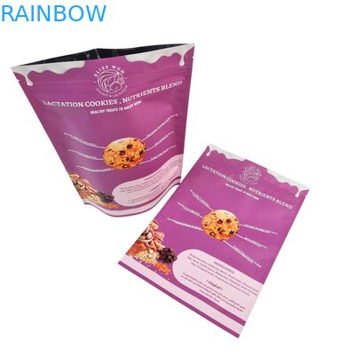 Wärmesiegel Qualitätssicherung Feuchtigkeitssicherung Maß angepasst Stehen Tasche wiederverschließbare Lebensmitteltasche