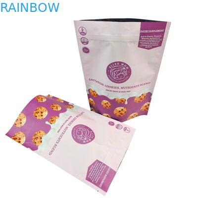 Wärmesiegel Qualitätssicherung Feuchtigkeitssicherung Maß angepasst Stehen Tasche wiederverschließbare Lebensmitteltasche