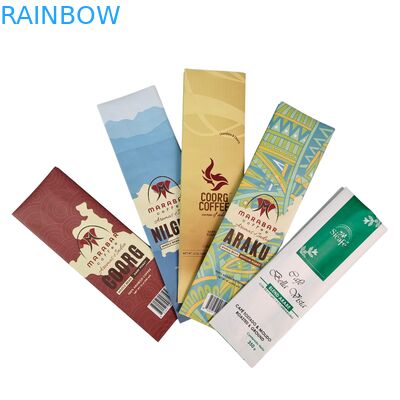 Lebensmittelechte geruchsdichte Standbodenbeutel 120 Mikrometer für Kaffee- und Snackverpackungen