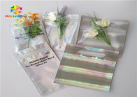 Folienbeutel Lasers Plastik mit klarer Seite für der kosmetischen Verpackentaschen Hologramm-Folie der Nagellack-Funkelnpulververpackung