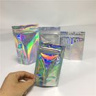 Dauerhaftes Hologramm stehen oben Beutel-Plastik-Unkraut-Geruch-Beweis-Taschen mit klarem Fenster