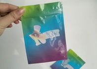 Geruch-Beweis-Plastikbeutel, die offenbar Unkraut Runtz-Taschen-Gravüren-Drucken mit Fenster verpacken