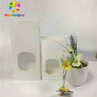 Fettdichte Imbiss-Tasche, die einfache Fenster-Tasche des Weißbuch-freien Raumes mit Zinn-Bindung verpackt