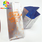 Lamellierte Plastikbeutel, die Seitenkeil-Heißsiegel-Vakuummassen-Tee-Ventil-Tasche verpacken