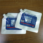 Nahrungsmittelspeicher-Gewohnheit druckte Plastiktasche-wasserdichte wiederverwendbare Kühlvorrichtungs-Eisbeutel mit Tülle/Kappe
