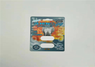 Effekt-Blasen-Karten-verpackender männlicher Verbesserungs-Pillen-Satz des Feuer-Rhino50K 3d für Kapsel-Sex-Pillen