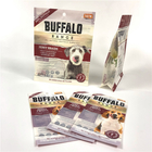 Heiß versiegelter kundengebundene Farbe Nahrung- für Haustierebeutel-Seite Guseet Plastiktrick Logo-CMYK