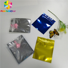 DICHTUNGS-Reißverschluss-Tasche Hologramm-Folien-Beutel-Verpackenheißsiegel-Stern-Blitz-Plastik-Plastikdrei Seiten