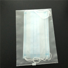 Wegwerfmasken-Verpackenheißsiegel sackt Reißverschluss-Spitzengravüren-Drucken mit Fenster ein