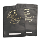 Glänzendes Logo lamellierte Kaffee-Folien-Verpackentaschen