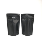 Schwarzes doppeltes Plastikbeutel-Mattverpacken des Reißverschluss-CMYK