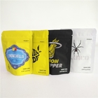CBD, das Tasche Hamp-Blumen-mit Reißverschluss Verpackentaschen-schwarze Plastik-Plätzchen-Tasche verpackt