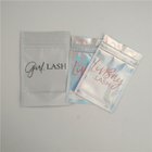 Kundengebundener Geruch-Beweis-kosmetischer ganz eigenhändig geschrieber Plastikdichtungs-Wimper-Lippenglanz mit Reißverschluss, der Plastik-Tasche verpackt