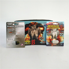 Kundenspezifische Druckblasen-Karte, die Karte des schwarzen Panther-3D für Kapsel mit Kasten verpackt