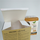 Kundenspezifische Druckpappgesichtsbehandlungs-Creme, die kosmetischen Papierkasten Skincare für Waschmittel verpackt