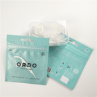 Niedriges des Zahnseidefalllochs MOQ klares vorderes Druckzipverschluss-Taschenverpacken der Aluminiumfolie der Plastiktaschen digitales