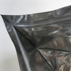 Aluminiumfolie-Teekraftpapier-Reißverschlusstaschen stehen oben den gedruckten Heißsiegel