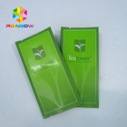 Kundenspezifische Druckplastikseitenkeil-Tasche für das Imbiss-Keks-Tee-Verpacken