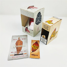 Kleine Moq kundenspezifische Druckpapier-Zigarre Verpackenkasten
