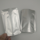 Kundenspezifischer klarer silberner Aluminiumfolie-Beutel-Heißsiegel-Aluminiumfolie-silberner Plastik-Nahrungsmittelspeicher-Verpackentasche mit Riss-Kerbe