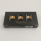 Kundenspezifischer Logo Gold Foil-UVdruckrechteckrohr-Pappkosmetischer Papierverpackenkasten für Wesentlich-Serum-Hautpflege