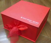 Erstklassiger faltender Papppapierkasten-Roter Platz für das Geschenk-Verpacken