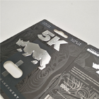 UVdruckpanther-Karten-männliche Vergrößerer-Pillen 200mic 3D mit UVanzeige