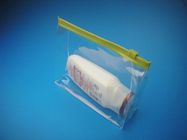 PVCplastikpolybeutel für die Kosmetik, die mit Schieber-Reißverschluss verpacken