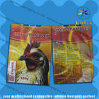 Farbiges Drucknahrung- für Haustierebeutel mit Seitenkeil für Hund/Katze/Vieh/Huhn