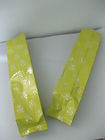 Seitenkeil-GelbKaffeebohne, die Aluminiumfolie-Heißsiegel verpackt