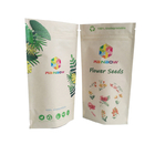 Kompostierbare Nahrungsmittelkraftpapier-Taschen-Gewohnheit, die 100% biologisch abbaubare Frucht-Verpackentaschen druckt