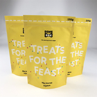 CMYK-Nahrung- für Haustierestehen verpackende Aluminiumfolie-Tasche oben mit Reißverschluss