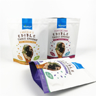 Essbare Hanf-Nahrungsmittelverpackungs-Taschen versiegelten Kunststoffgehäuse-Beutel mit Reißverschluss wieder