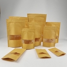 Die kundenspezifischen Druck-Nahrungsmittelgrad-Teebeutel, die Reißverschluss Doypack verpacken, sehen durch Papiertüten mit Logo