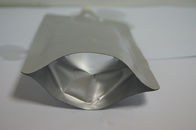 Kundenspezifischer silberner Aluminiumfolie-Tüllen-Beutel für das flüssige Verpacken