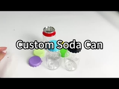 Anpassungsfähige 90 ml und 135 ml Plastik PET-Food-Verpackungsglas mit Aufkleberoptionen