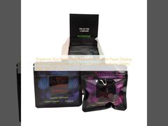 Dispenserbox Mylar Tasche Perforierter Zähler Papier Display Box Für Gummy Energy Pulver Kapsel Medizin Tabletten Mit Tränen Off Line