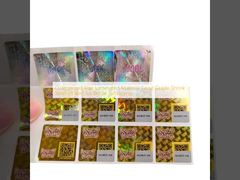 Maßgeschneiderte Größe Laminat Material Lebensmittelqualität Schrumpfhemmen Etikett für Flaschenverpackungen