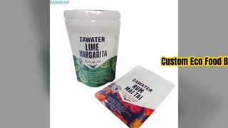 Kundenspezifische Lebensmittelbeutel aus recyceltem Kunststoff