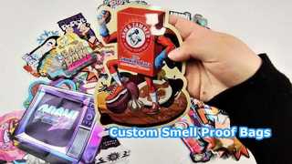 Gestanzte Mylar-Tasche 2