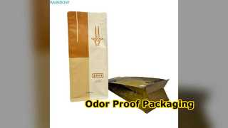 Geruchssichere Beutelverpackung für Kaffeesnacks