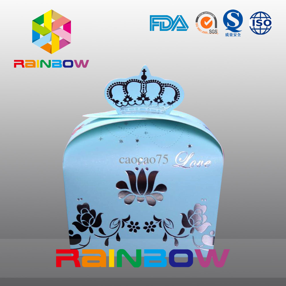 Gewohnheits-freie Form fertigte Papiertüten mit Griff für das Geschenk-/Süßigkeits-Verpacken besonders an