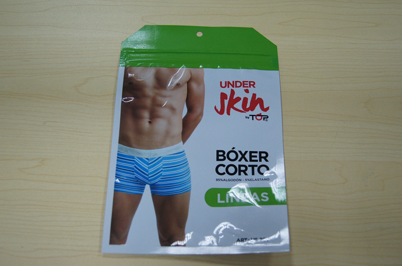 Die Unterwäsche-Taschen-Plastikbeutel Pacakging Noni des Mannes Beutel mit Reißverschluss