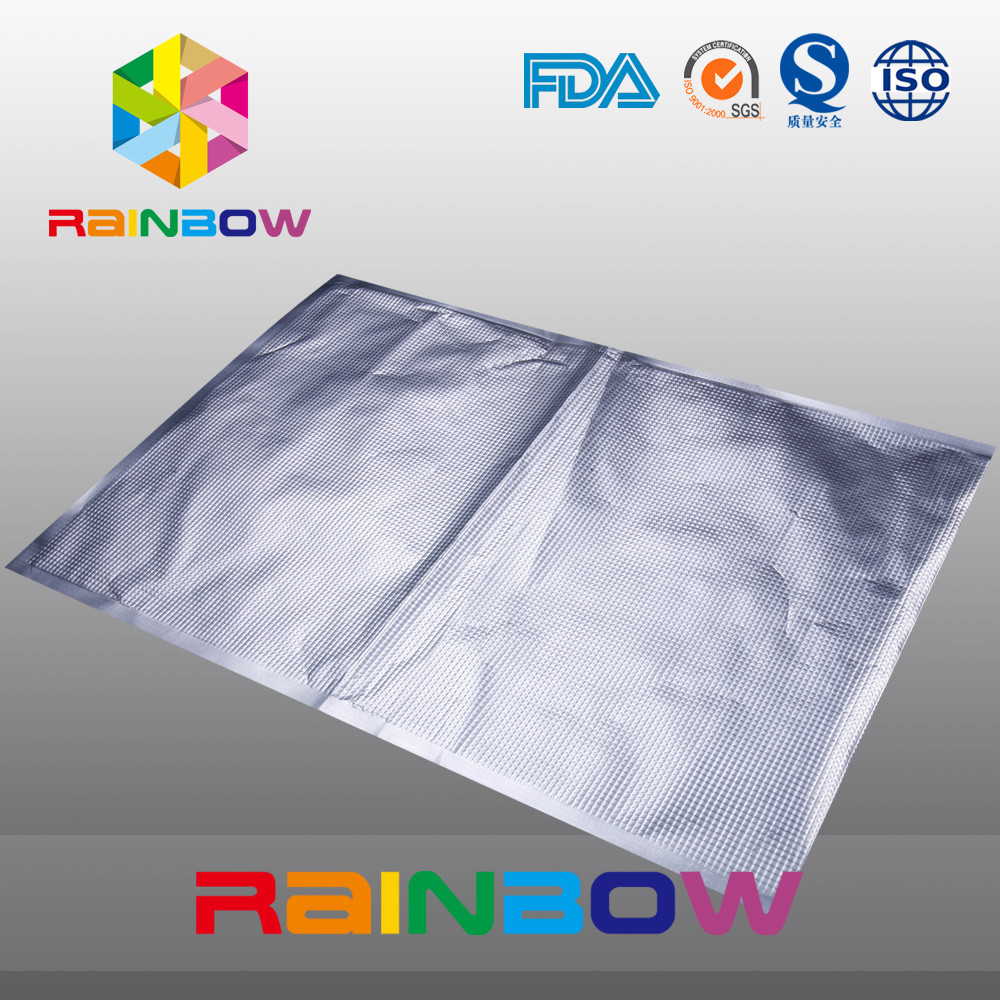 Strukturierte Channal-Nahrungsmittelvakuumdichtung sackt Sous Vide/Nahrungsmittelretter-Folie prägeartige Tasche ein