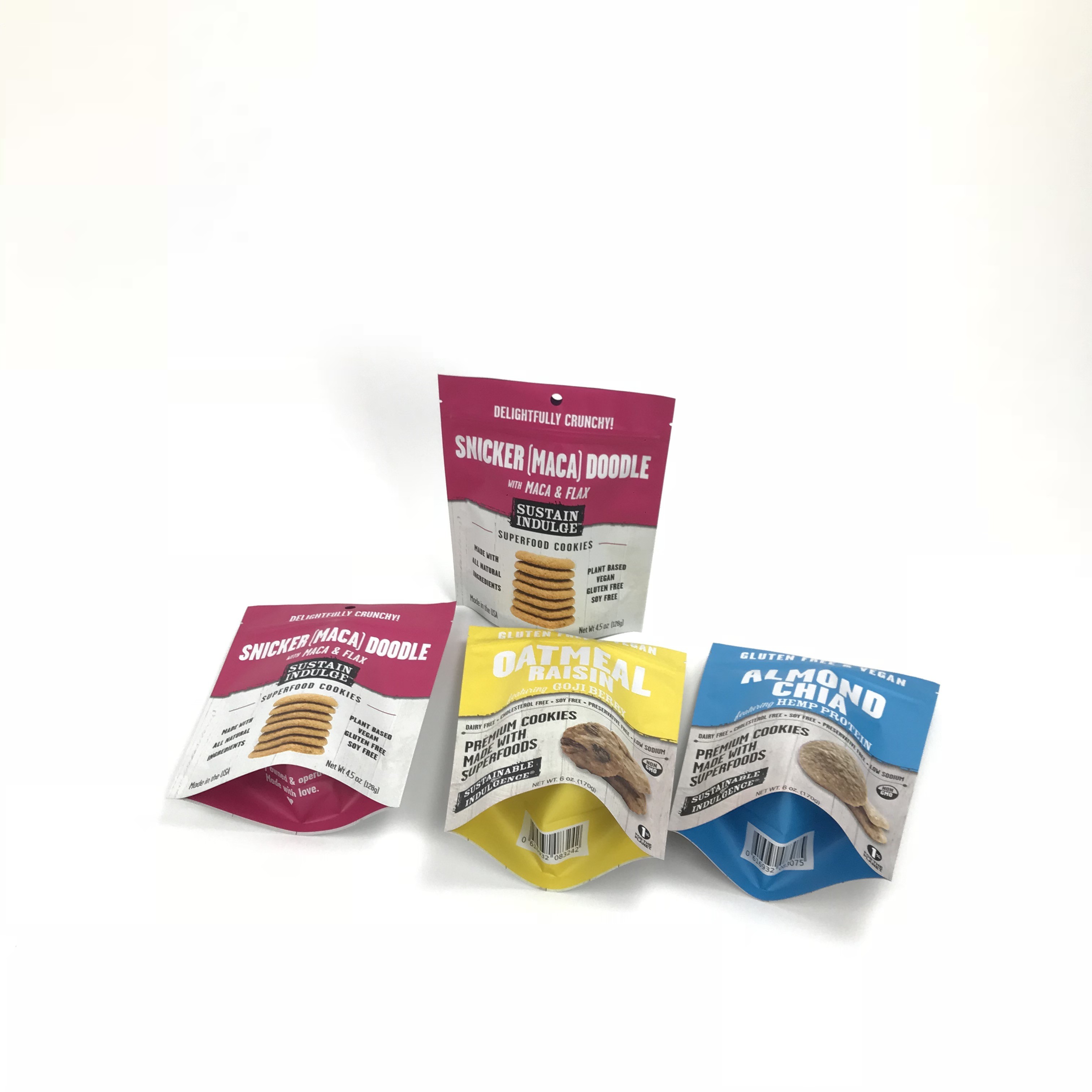 Beweis-Reißverschluss des Geruch-3.5g stehen oben Beutel-Sugar Candy Cookie Plastic Packaging-Beutel