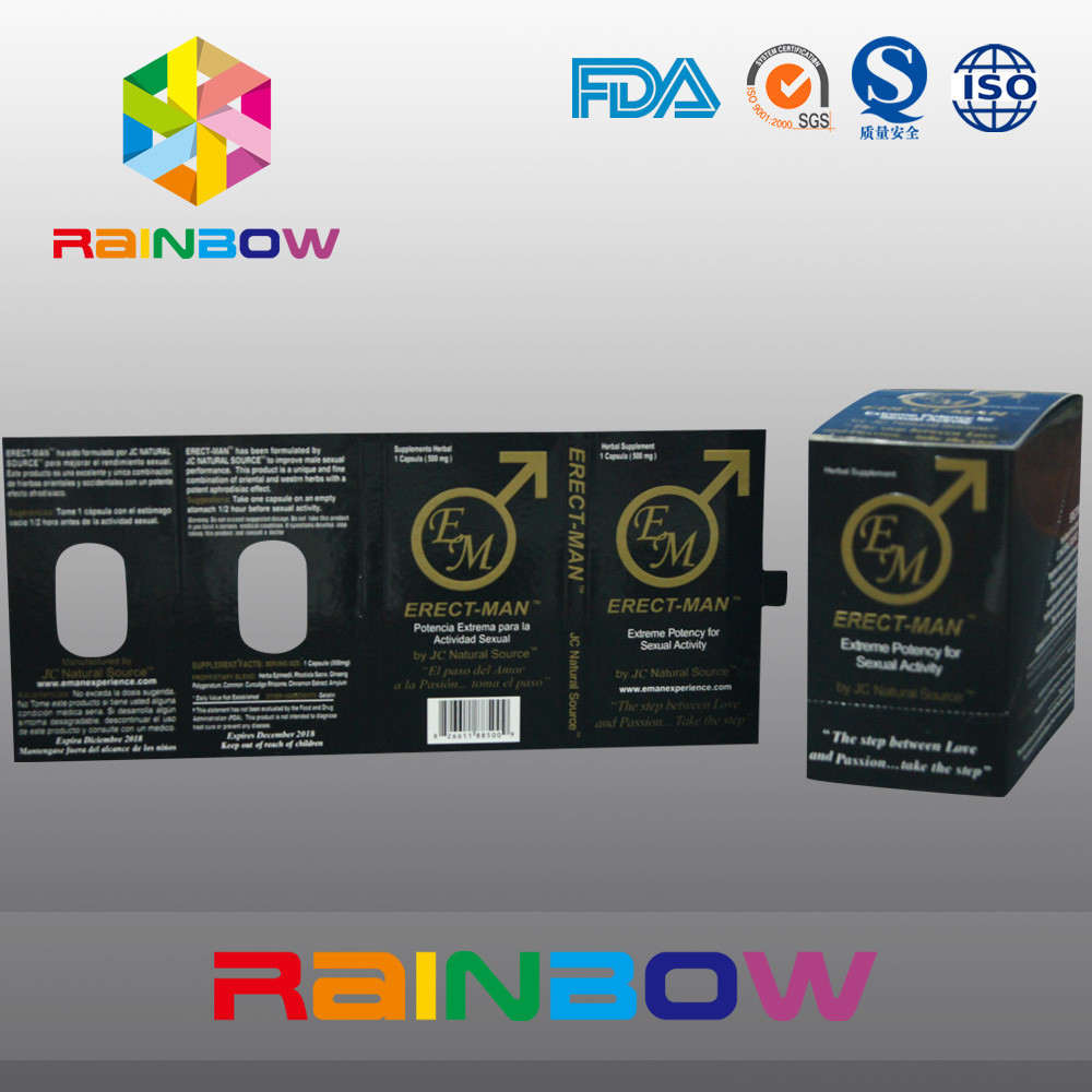 Dicalciumphosphat-mikrokristalline Zellulose-Papierkasten-Verpackung mit Metallaufenthalt