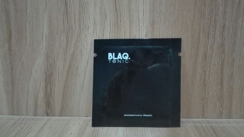 5cm x 5cm sackt kleine Griff-Dichtung schwarze Farbe für das Gewürz-Pulver-Verpacken ein