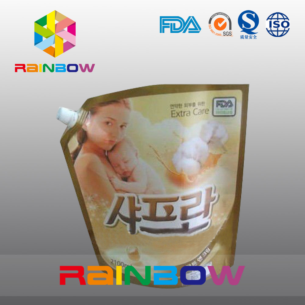 Gewohnheit druckte Nahrungsmittelgrad stehen oben den Tüllen-Beutel, der für Säuglingsnahrung/Milch verpackt
