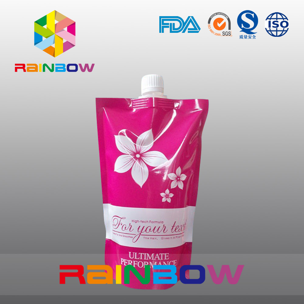 Rot stehen Sie oben den Tüllen-Beutel, der mit Spitzentülle, flüssige Tüllen-Taschen verpackt